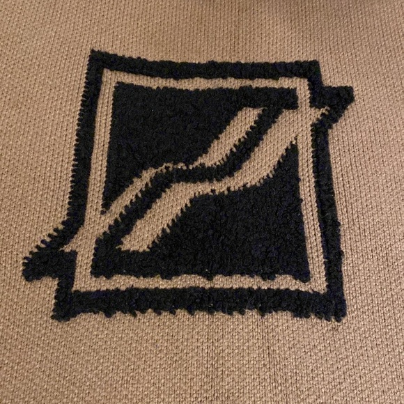 WE11DONE SQUARE LOGO PILE KNIT JUMPER SWEATER - Picture 2 of 16